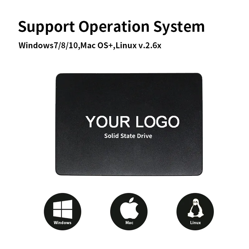 120GB 240GB 3D-Nand 2.5 Inch SATA III High Speed 400/500mbs Solid State Drive SSD 512GB 1tb