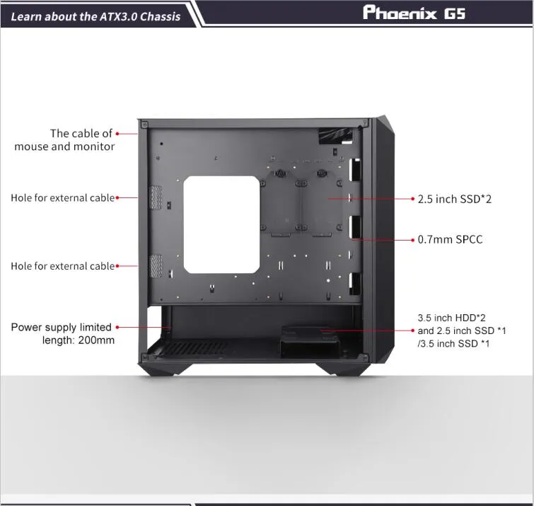 2021 Segotep RGB Gaming Case with Metal Mesh Front Panel and Tempered Glass Side Panel