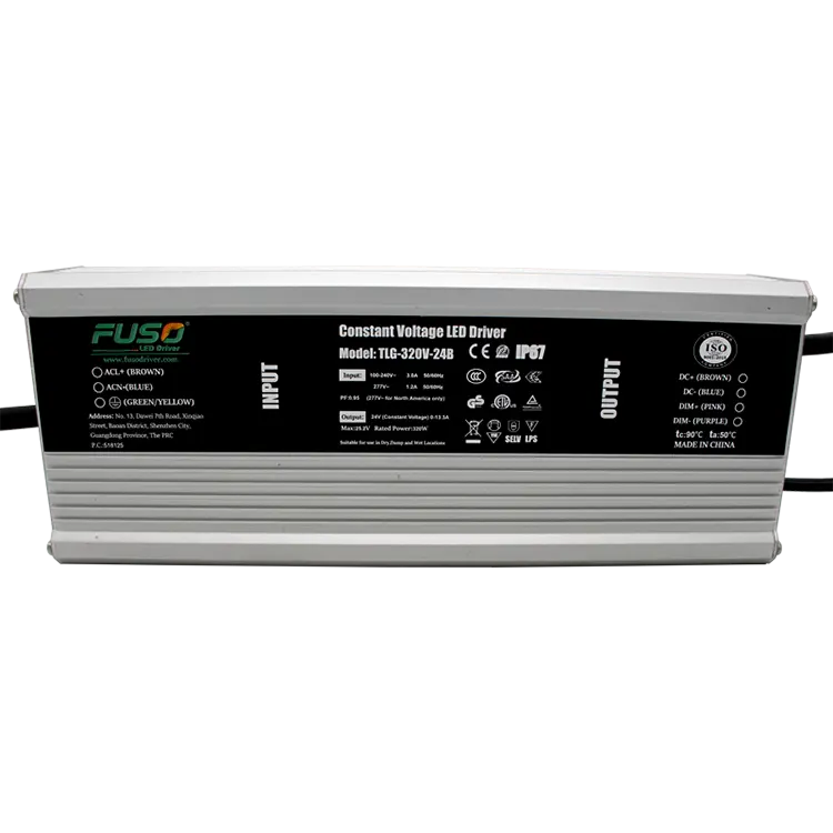 What Is a High PF 24V 320W Constant Voltage LED Driver?