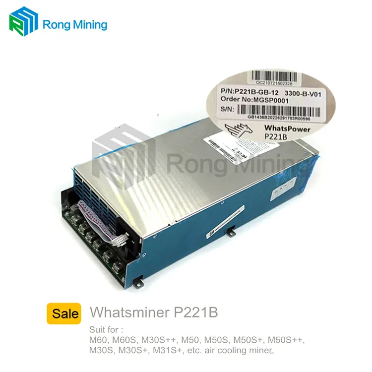 What Makes Whatsminer Power Supplies P221C PSU Essential for Efficient Mining?