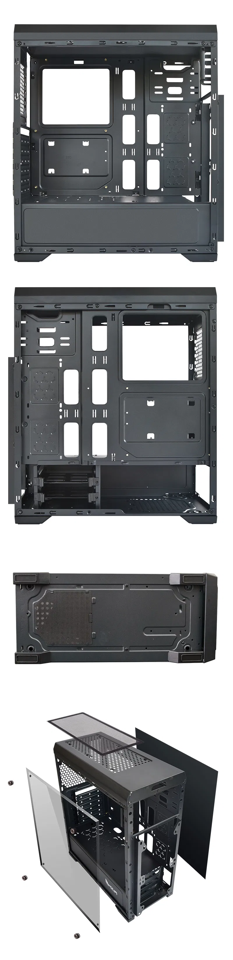 A63 Customized High Precision Processing and Design for Aluminum Computer Case