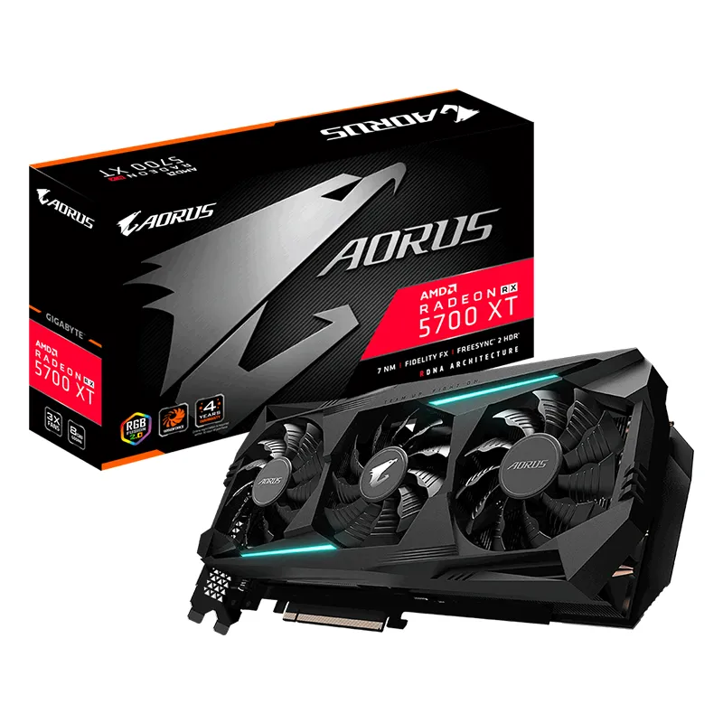 Asus Graphic Card Mining AMD Rx5700 8g Gaming 8GB Graphics Card for Eth Miner Chassis
