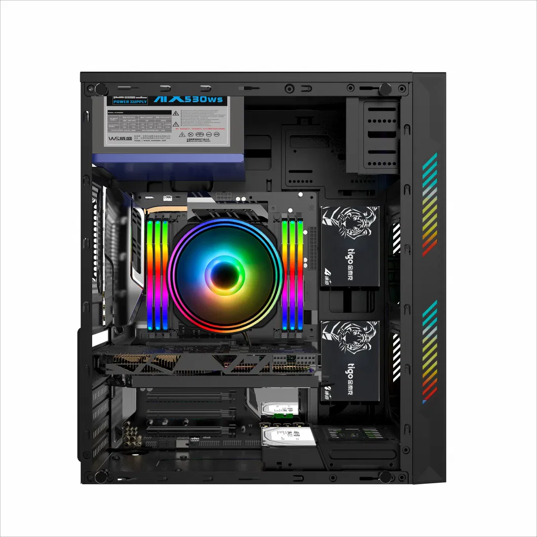 ATX RGB Light Server PC Case Gaming Computer CPU Gabinete Cases