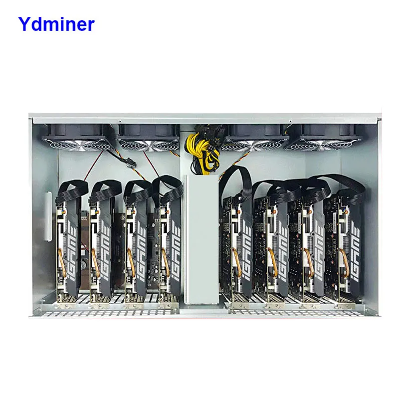 Best Price Crypto Ethereum Frame Mining Rig 8 GPU Gtx 3060ti Rtx 3070