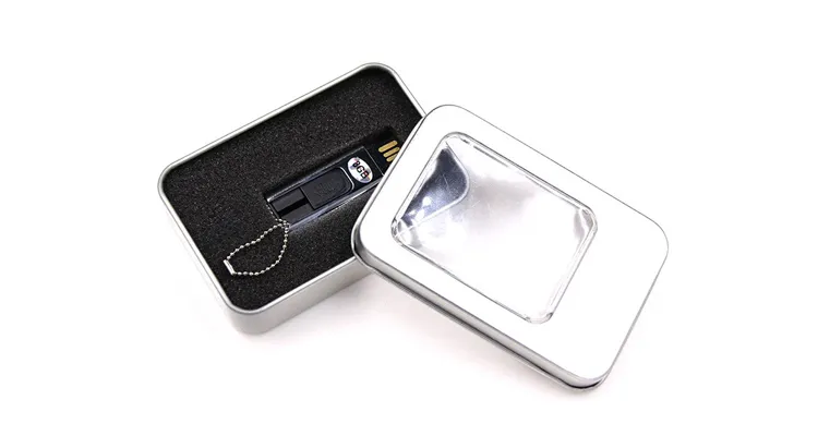 Black Colloidal USB Flash Memory Stick