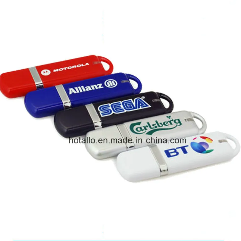 Classic Plastic USB Flash Drive with Logo