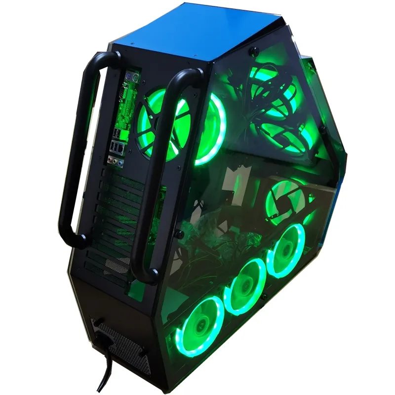 Computer Case Gaming PC Case with RGB