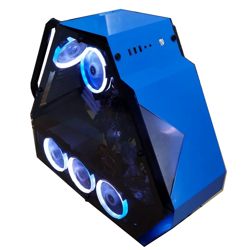 Computer Case Gaming PC Case with RGB