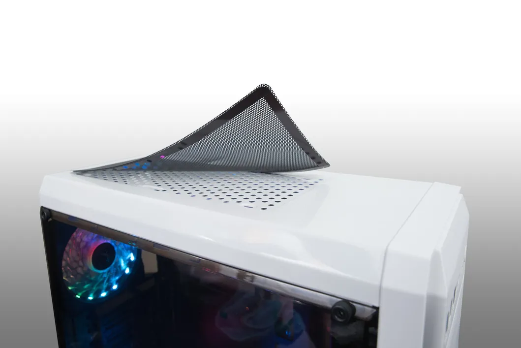 Computer PC Case ATX Case with Ce Tempered Glass acrylic Window RGB Fans
