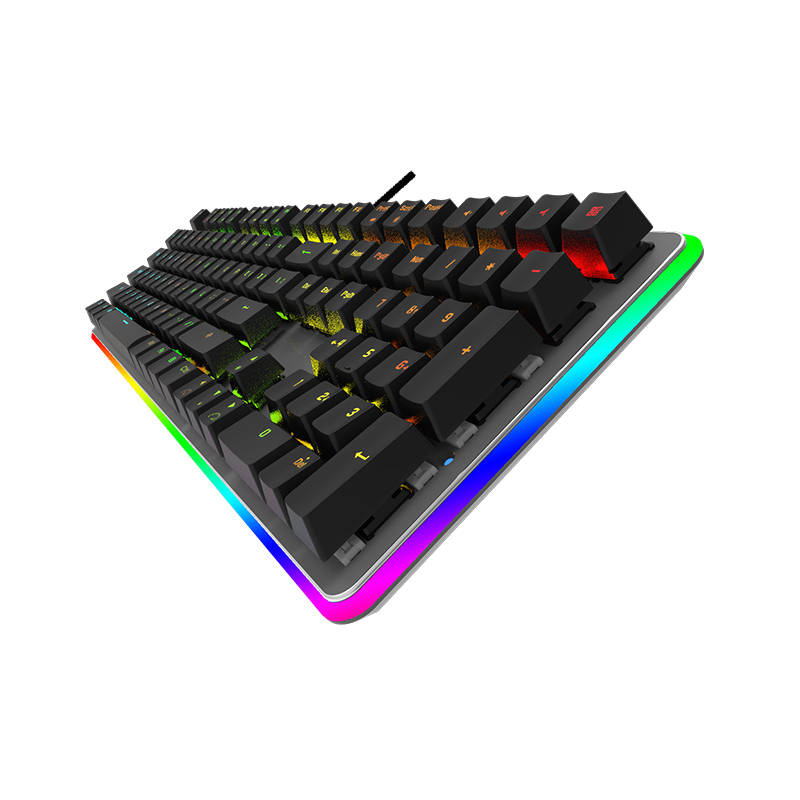 Cool Snake Pd703 Waterproof Ergonomic Arabic 108keys Keycaps Gaming Mechanical Keyboard Brinquedo Teclado De Computador