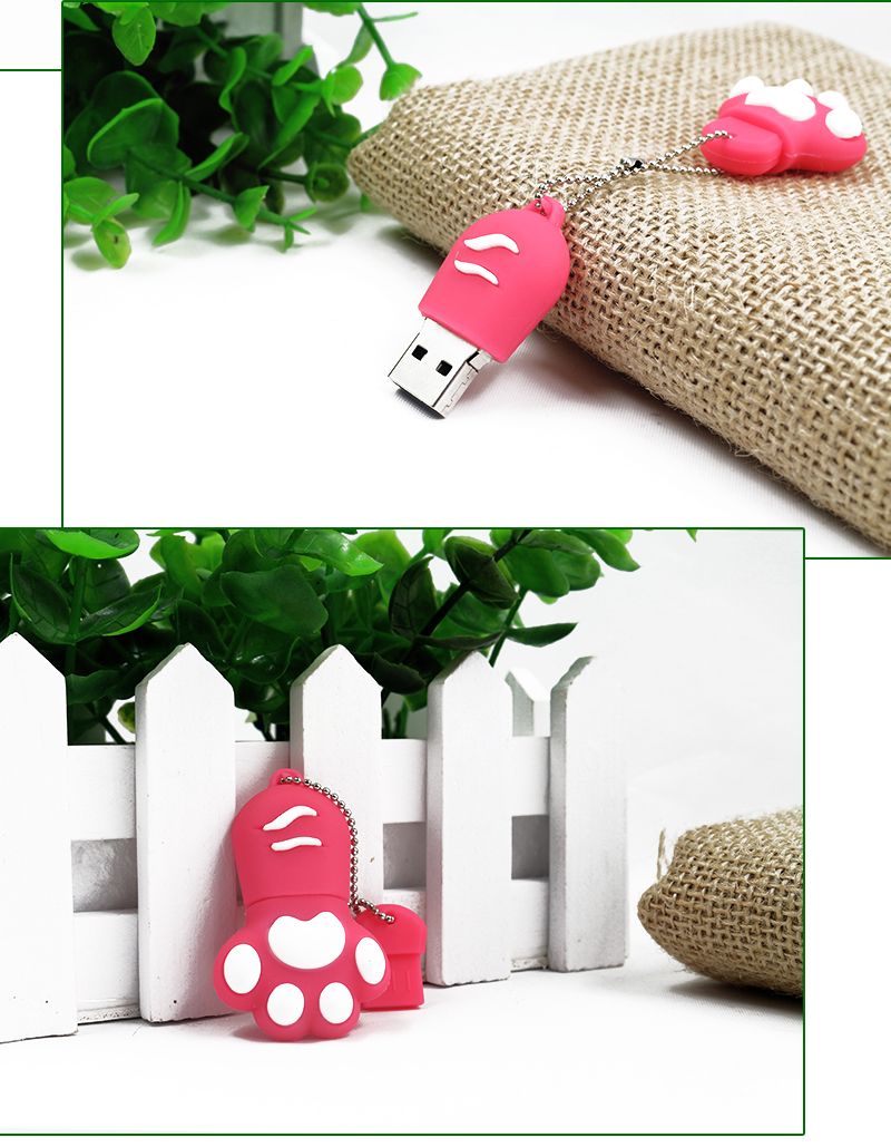Custom Logo Anti-Fall 3D Silicone USB Stick Cover