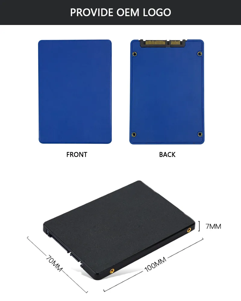 Customized Brand 128GB Mini PC SSD Hard Drive Internal Half Slim Sataiii SSD 128GB with Fast Speed