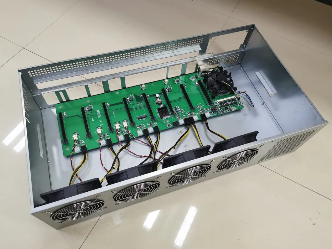 GPU Miner Rackmount 8 Slots of Graphics Card