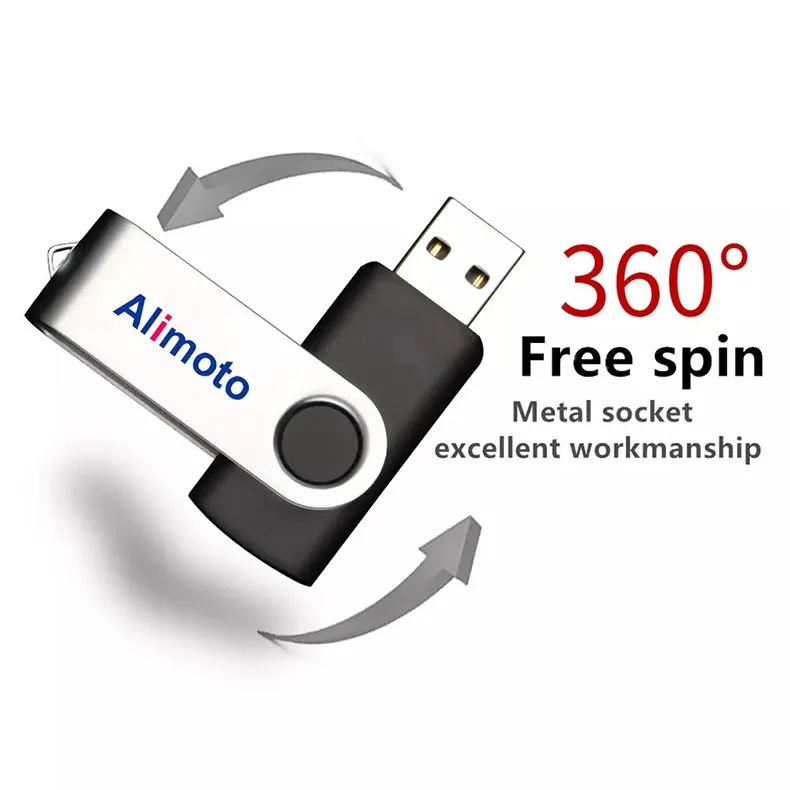 High Speed Swivel Promotion Custom USB Pen Drive (CMT-MTY001)