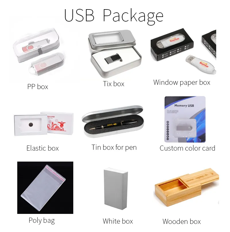 Hot Selling Customized Logo Plastic USB Pen Drive 2.0 8GB 16GB 32GB USB Flash Drive/Pen Drive