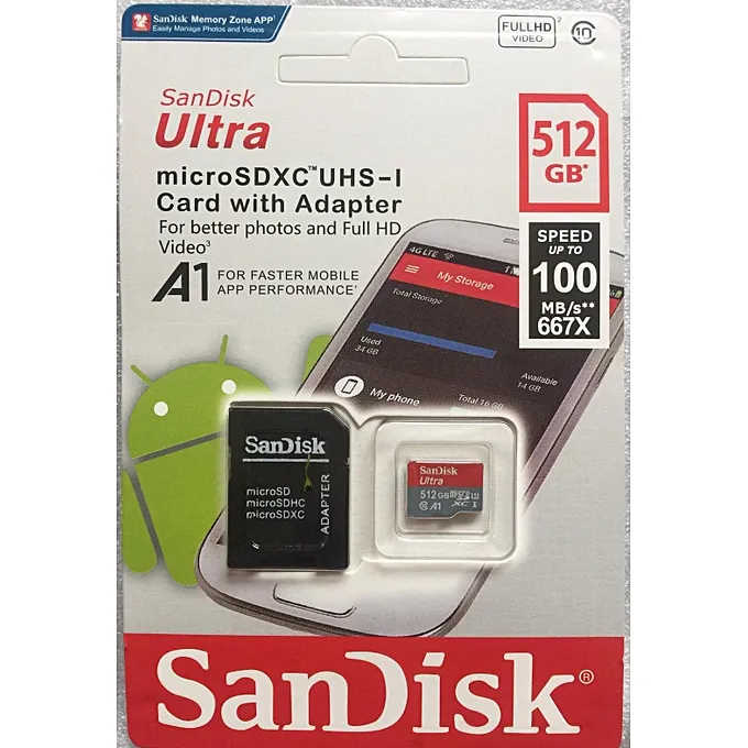 Hot-Sellings Original Factory Price Full Capacity for San-Disk Micro SD Card Class 10 Memory Stick Card