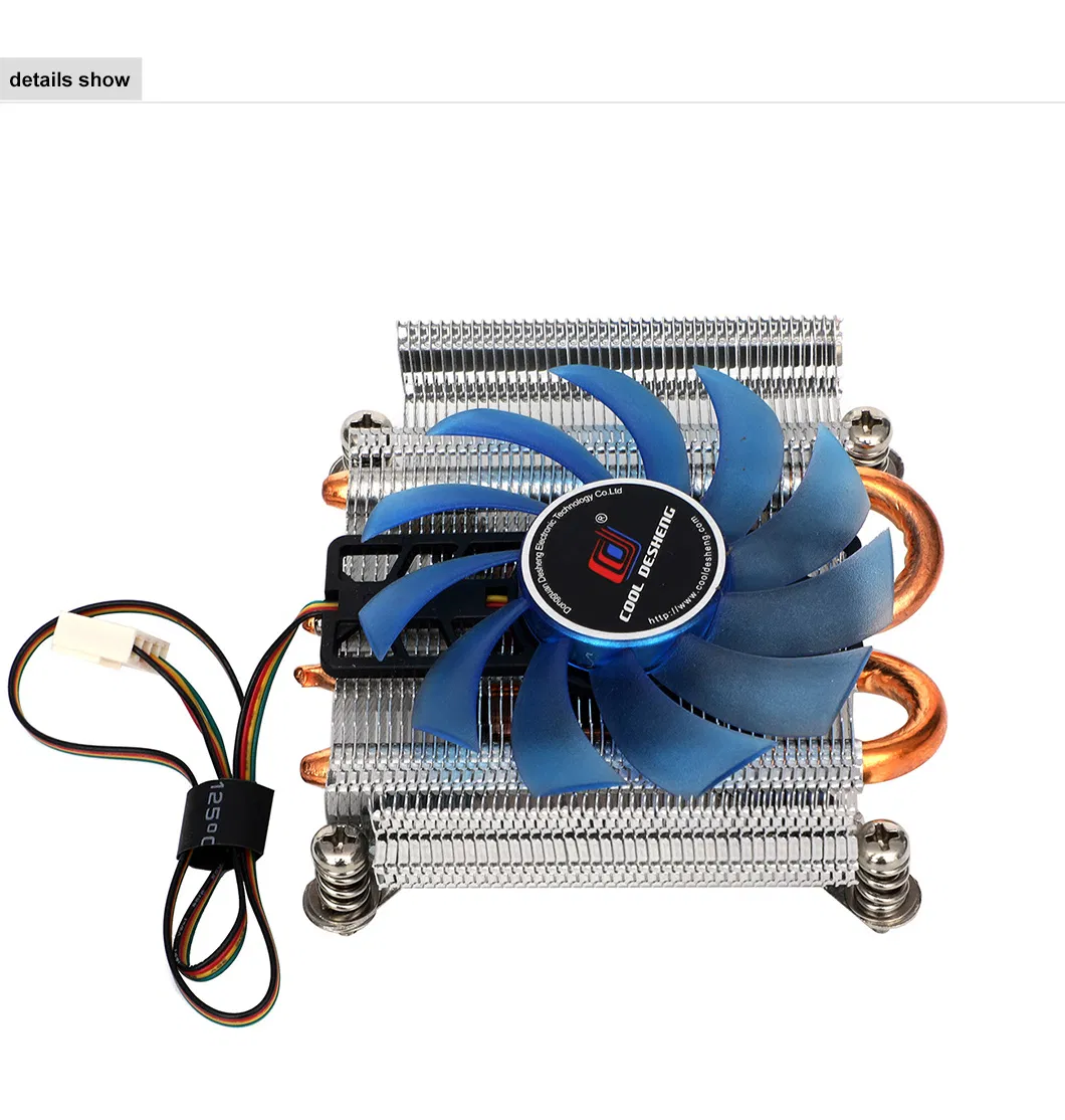 HTPC Thin Itx All in One 1155 Radiator Intel 1u Silent CPU Fan