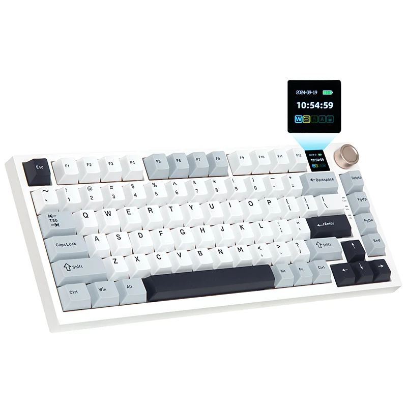 82 Keys Creamy Gasket-Mounted Wireless keyboard