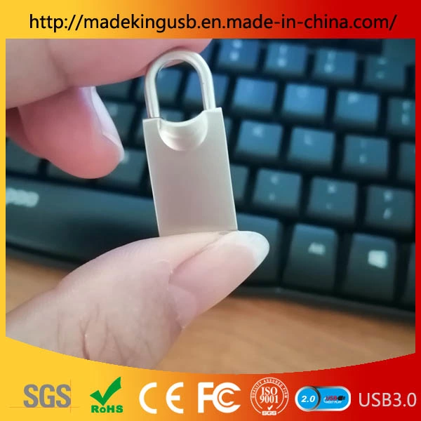 Lock Type USB U-Disk Manufacturer Customized Metal Lock Type USB Flash Drive
