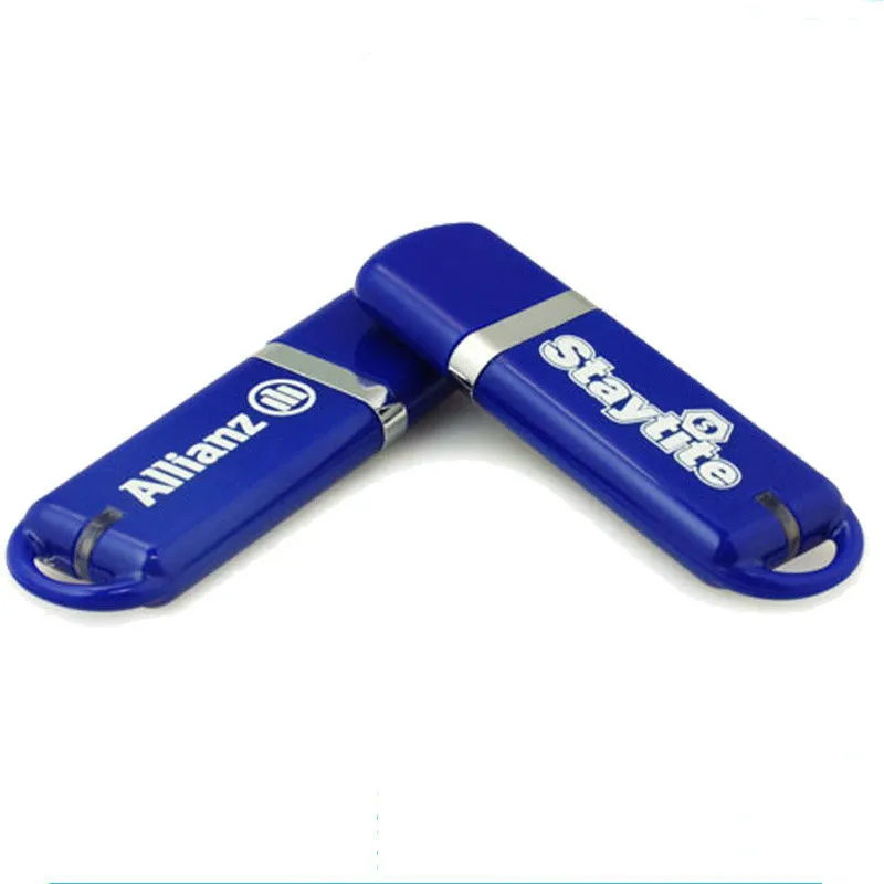 Low Price Good Quality Full Capacity Plastic Flash Drive with Free Data Preloading