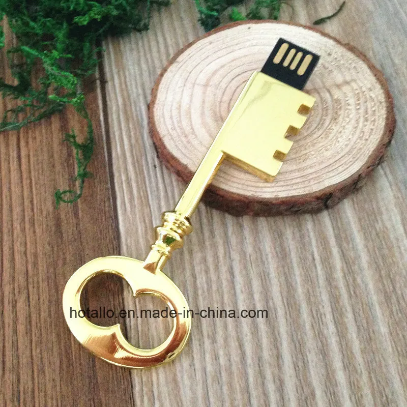 Metal Key Shape USB Flash Drive USB Memory