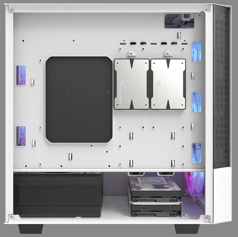 Micro ATX MID Tower Gaming Computer PC Case with Tempered Glass