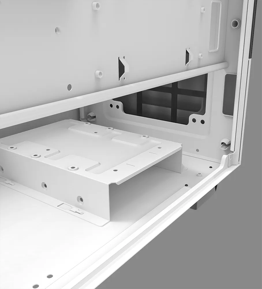 Micro ATX MID Tower Gaming Computer PC Case with Tempered Glass