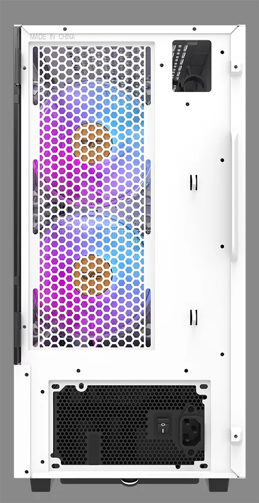 Micro ATX MID Tower Gaming Computer PC Case with Tempered Glass