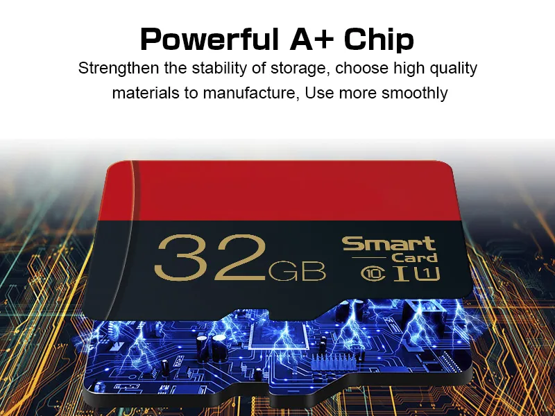 Micro SD Card 128GB 64GB Memory Card C10 Flash Card