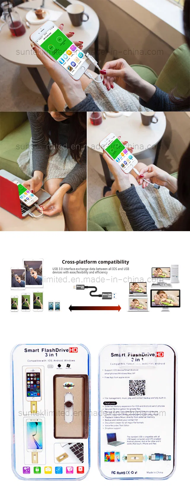 Micro Twist USB Flash Drive