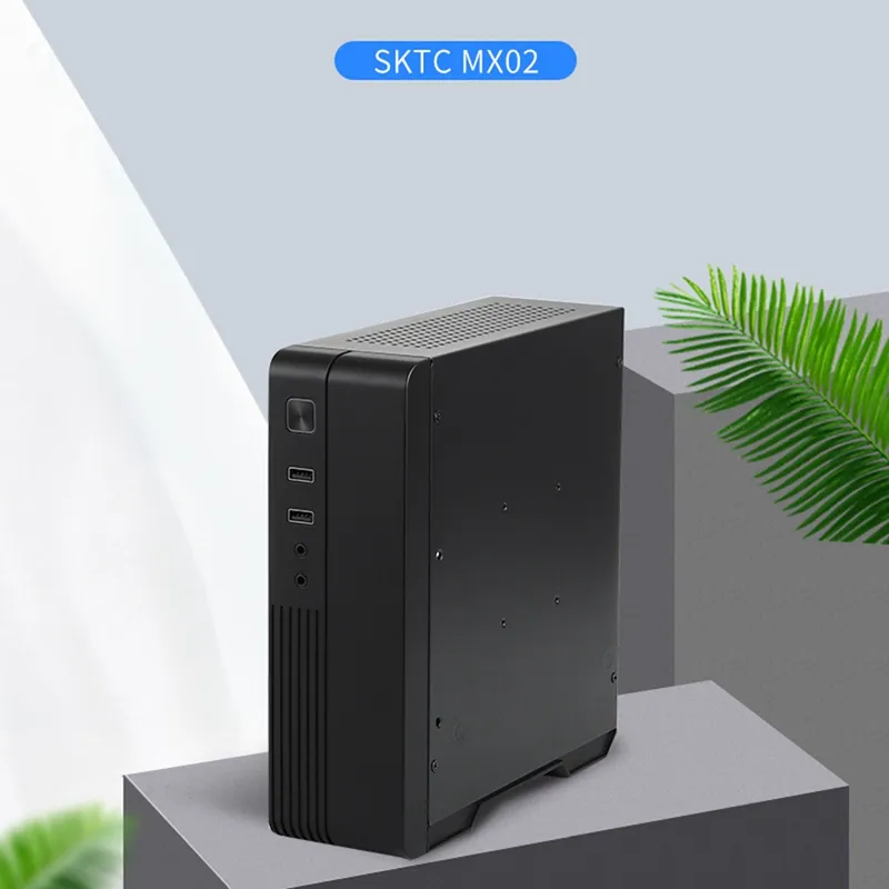 Mini Itx Computer PC Case HTPC Host Chassis USB2.0 Itx Enclosure Industrial Control Chassis for Office Business