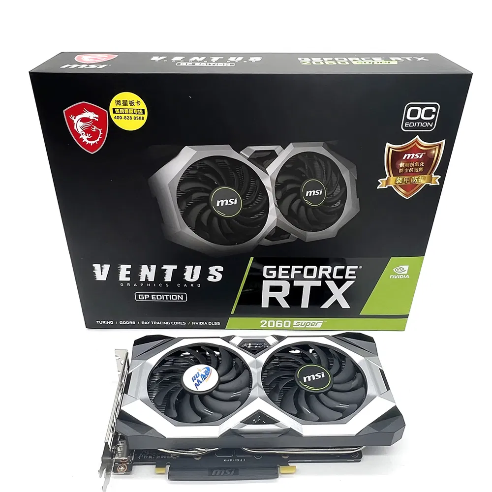 Msi Ventus 2060s Graphic Card Fast Shipping