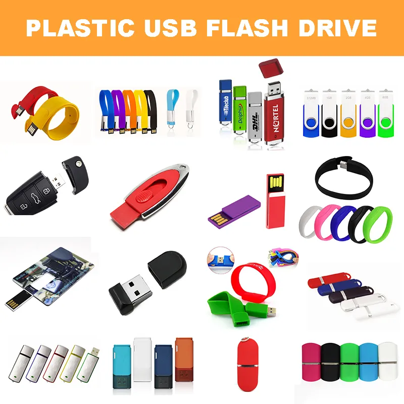 Multi Color Push and Pull Plastic USB Flash Drive Promotional Gift Customized Logo Pen Drive/USB Pen Drive