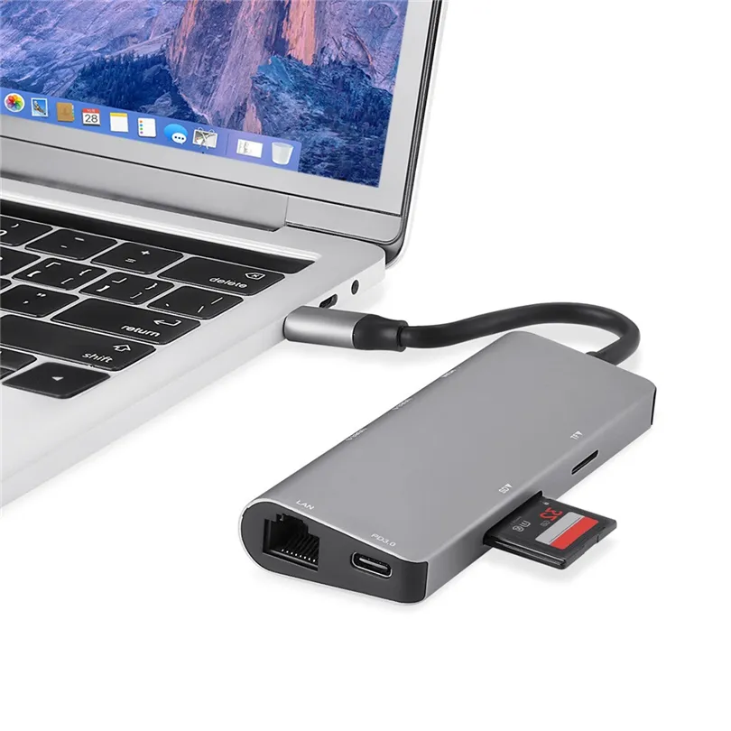 Multi Ports Type C Hub 7in 1