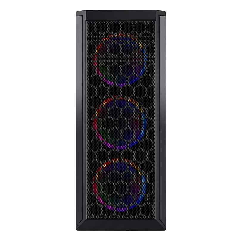 New Arrival Crystal High-End Black Glass Style ATX Computer Cases Towers Gaming Computer Case