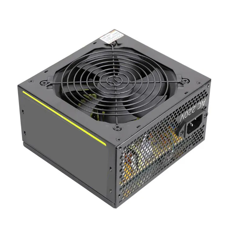 OEM 80 Plus Power Supply PC 600W 700W SMPS PSU with RGB Fan