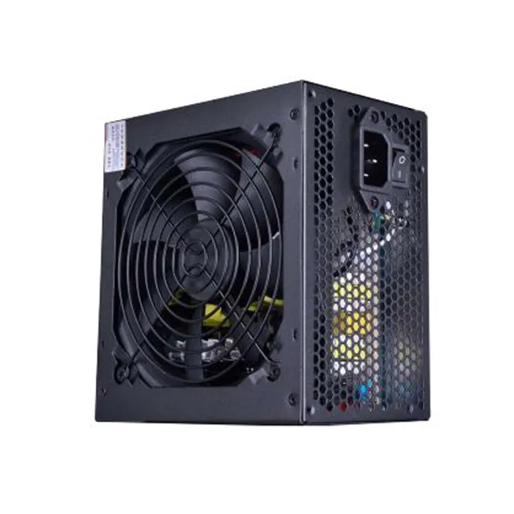 OEM 80 Plus Power Supply PC 600W 700W SMPS PSU with RGB Fan