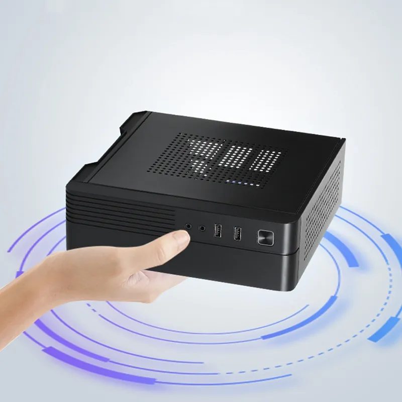 OEM ODM Mini Itx PC Case Mx02 HTPC Host Chassis USB 2.0 Itx Computer Enclosure