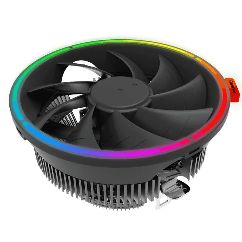 RGB Color CPU Air Cooler, Support Both Intel and AMD Cpus, Gamma200 by Gamemax
