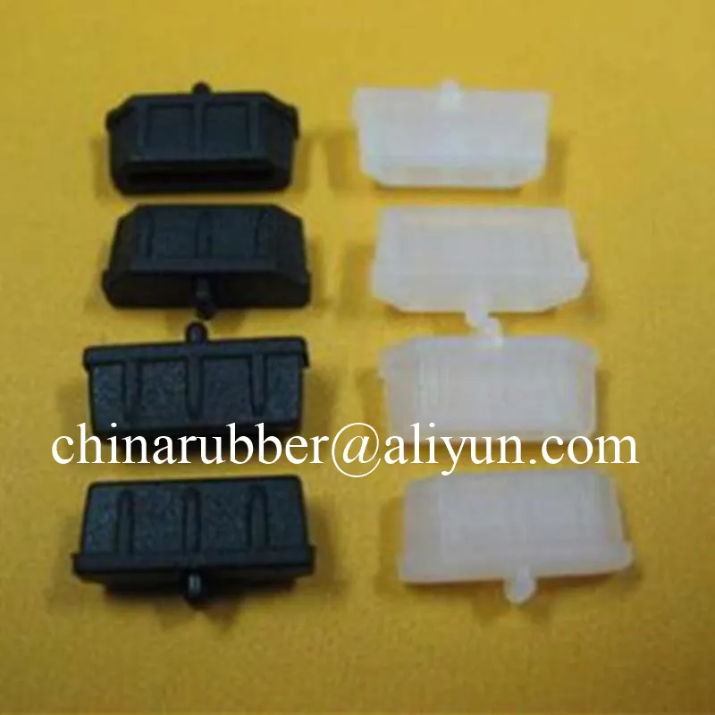 Rubber Plugs and Silicone Rubber Dust Covers for HDMI, RJ45, USB Port