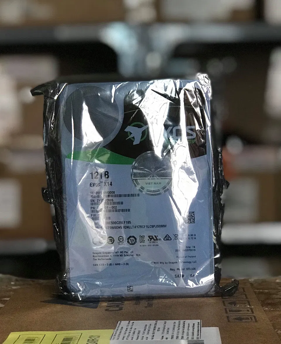 Seagate 12tb HDD Exos X14 SATA3 6GB/S Enterprise 12tb Hard Drive