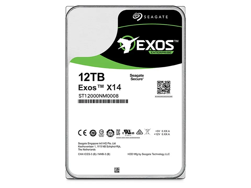 Seagate 12tb HDD Exos X14 SATA3 6GB/S Enterprise 12tb Hard Drive