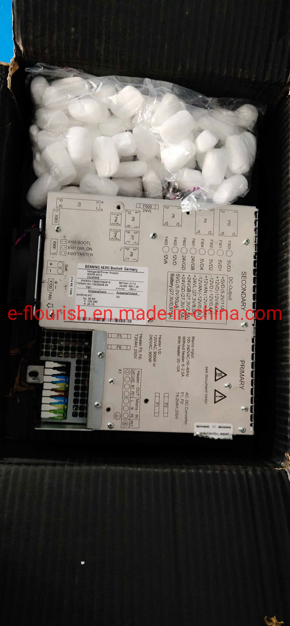 Secondary SMPS -Mc2 Benning 46393 Bocholt Germany Power Supply
