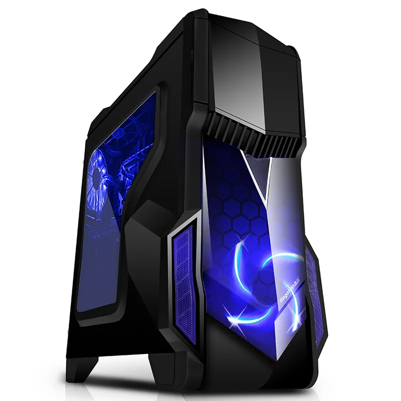 Segotep Design ATX High-Airflow Compact Light Tint MID Tower Computer Case