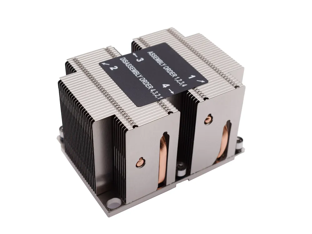 Standard 205W Intel Fclga 3647 Narrow Ilm Server CPU Cooler