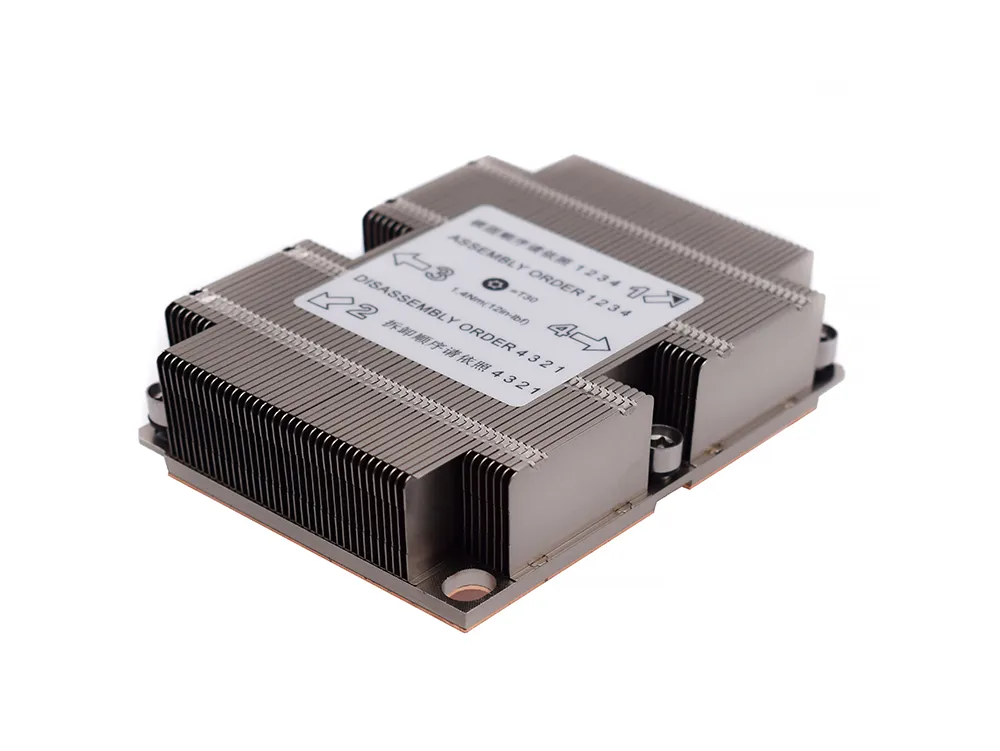 Standard 205W Intel Fclga 3647 Narrow Ilm Server CPU Cooler