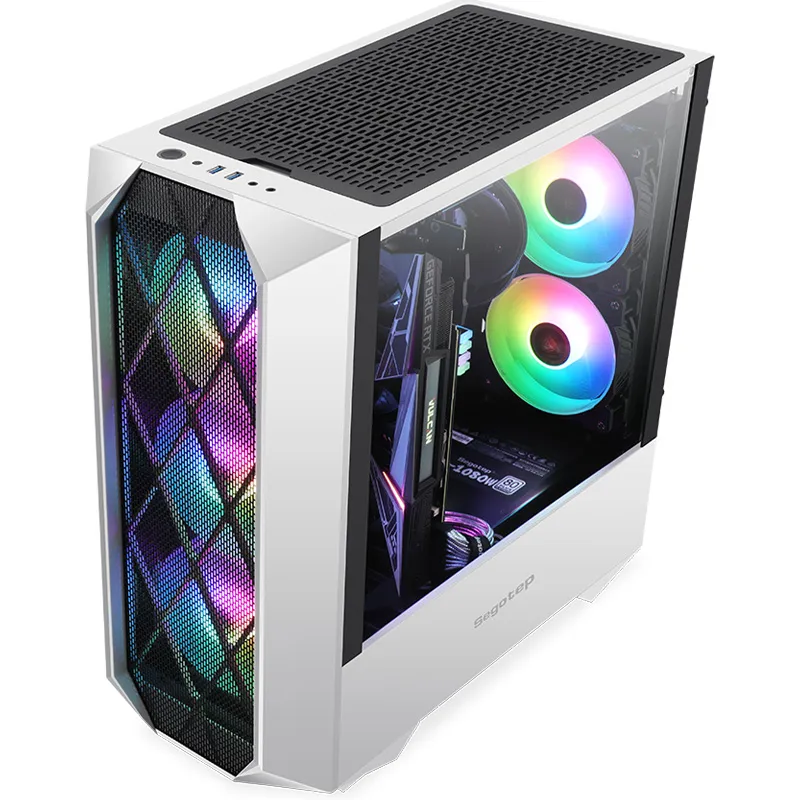 Tokyo Olympics-United by Emotion- Segotep -DIY ATX Gaming-Meshes-Front 3 Fans-Computer Parts-PC Computer Case-Casing-Manufacturer