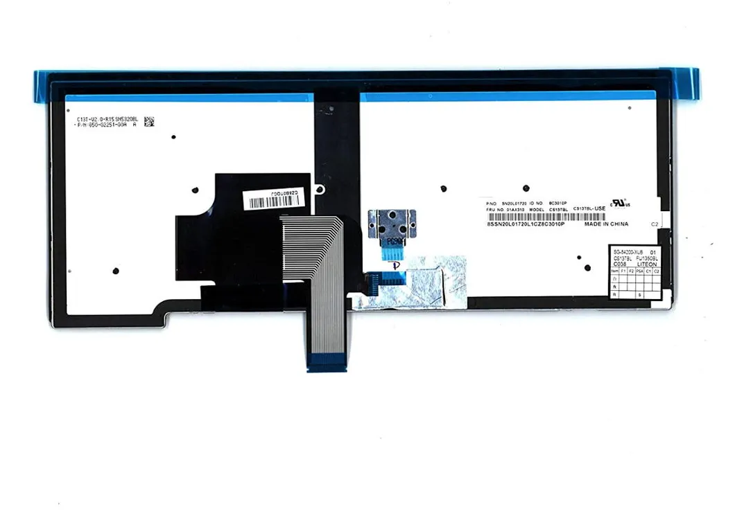 Us Layout Backlit Original Laptop Keyboard for Lenovo Thinkpad E458
