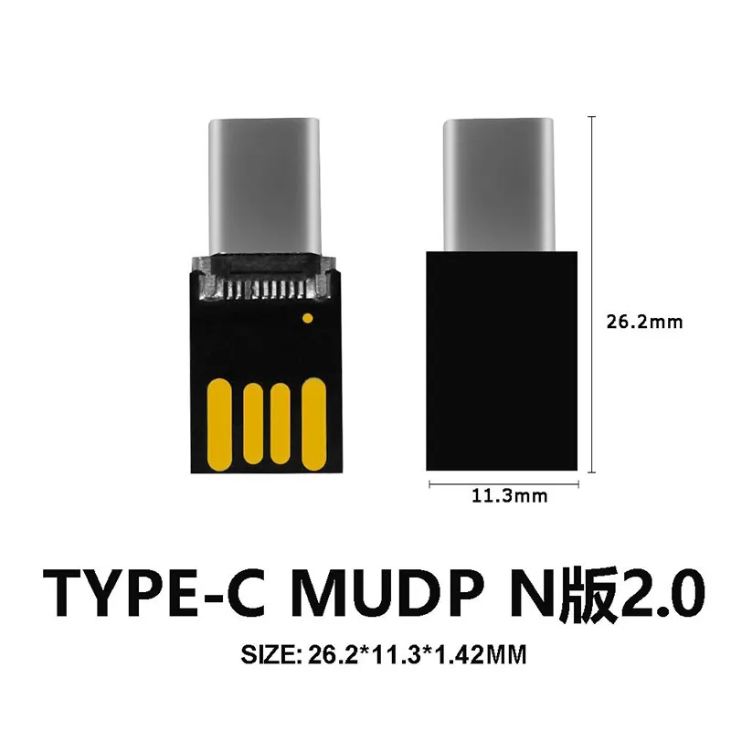 USB 2.0 Type C Mudp Memory Chips USB Flash Disk Flash Drive USB Pen Drive USB Flash Memory