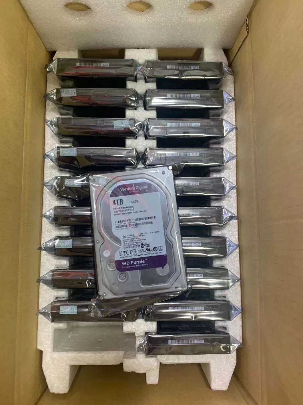 Wd Purple 8tb HDD 7200rpm 256MB Buffer SATA 6GB/S 3.5" HDD Wd Purz Surveillance Hard Drive